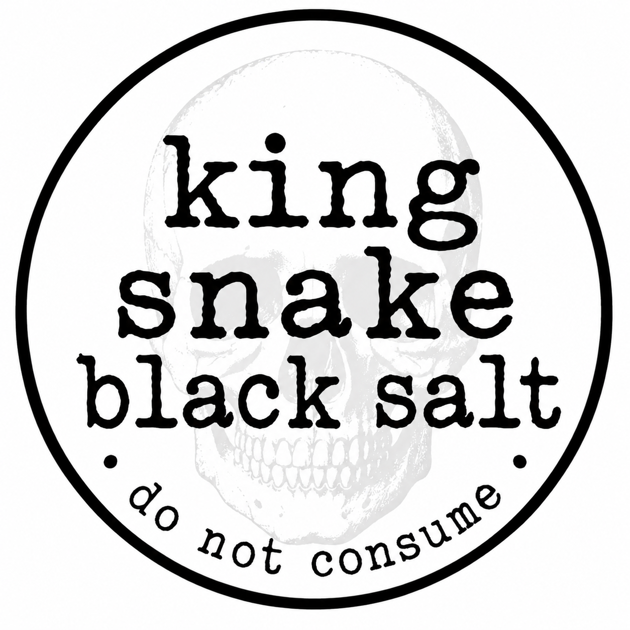King Snake Black Salt Ritual Use
