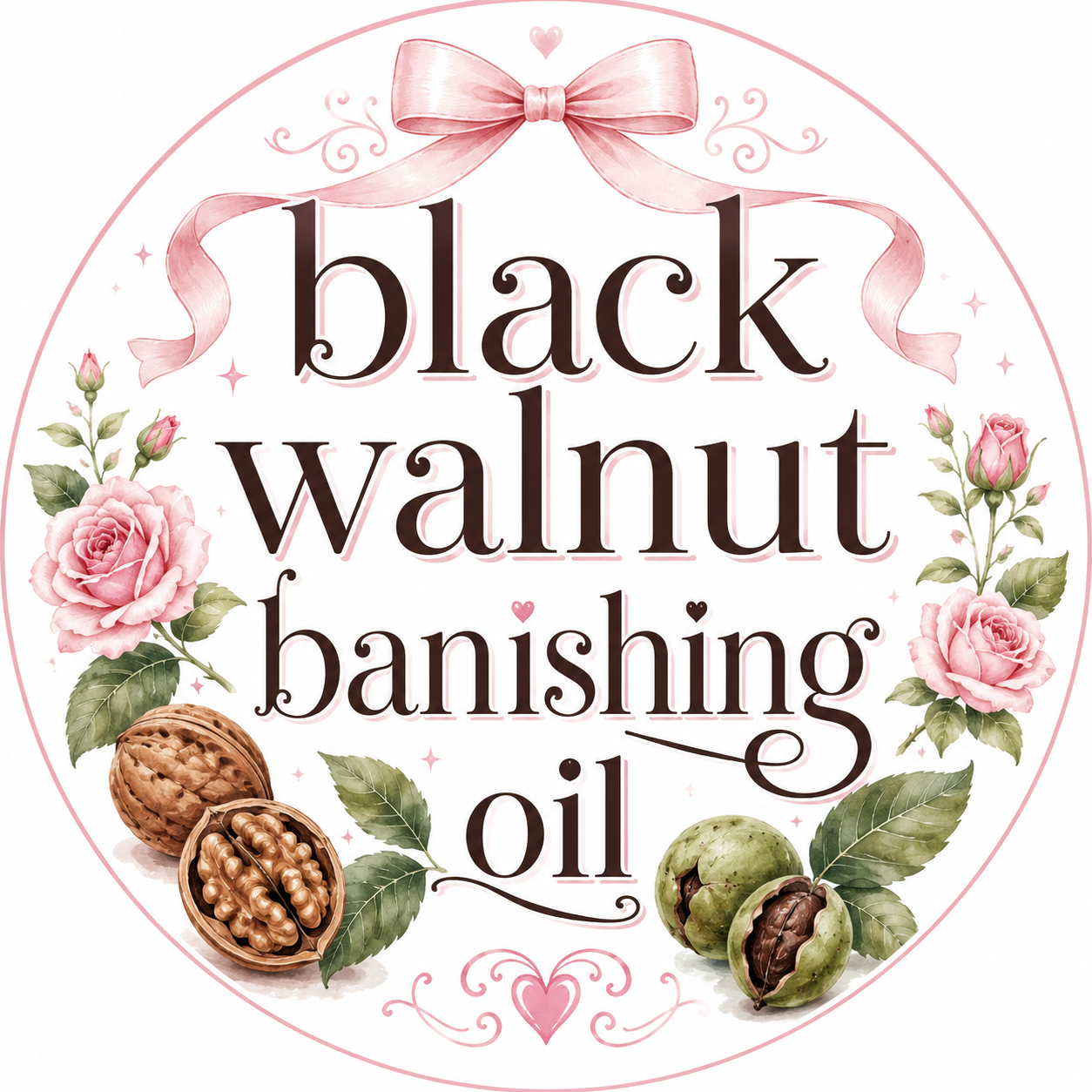 *Black Walnut Banishing Ritual Oil