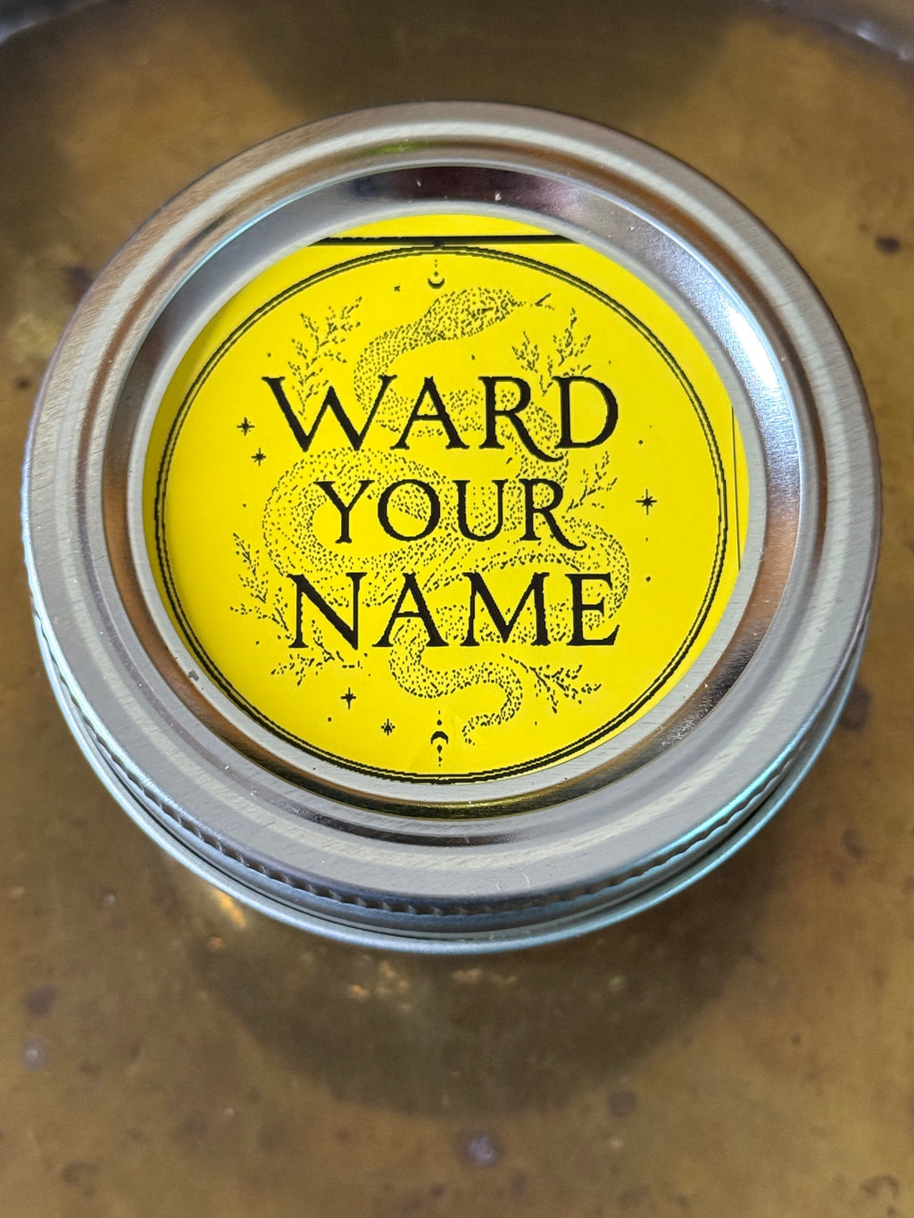 Ward Your Name Spell Jars