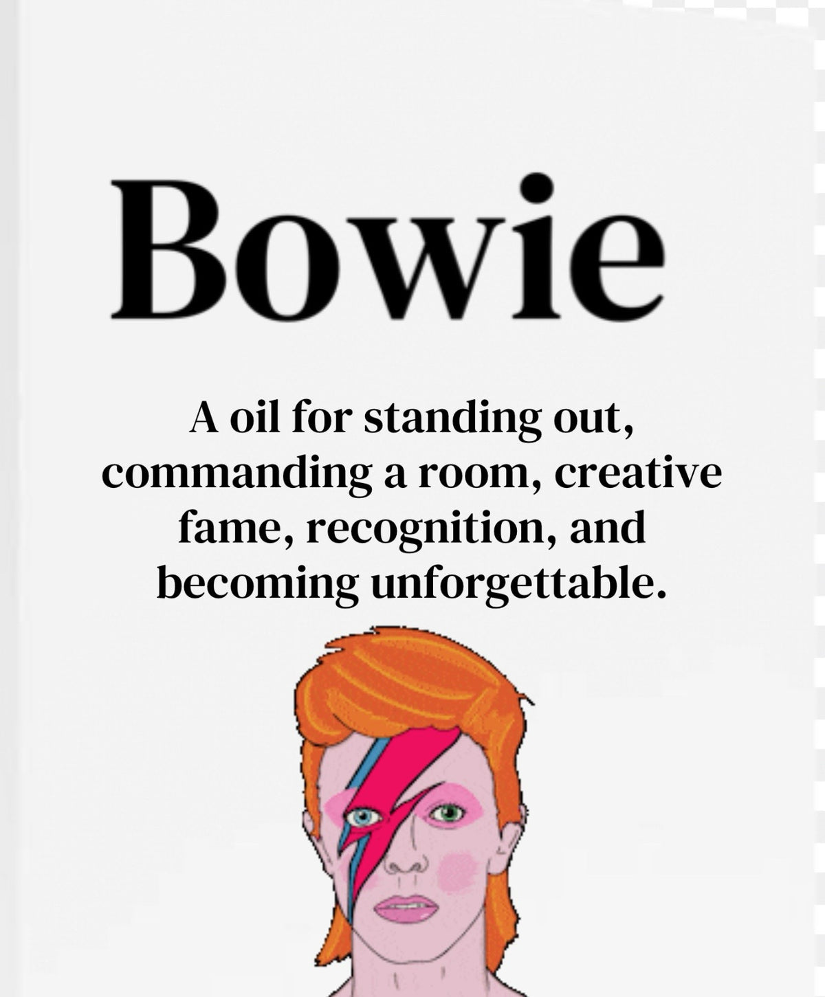 Bowie Pre Order Nov 30