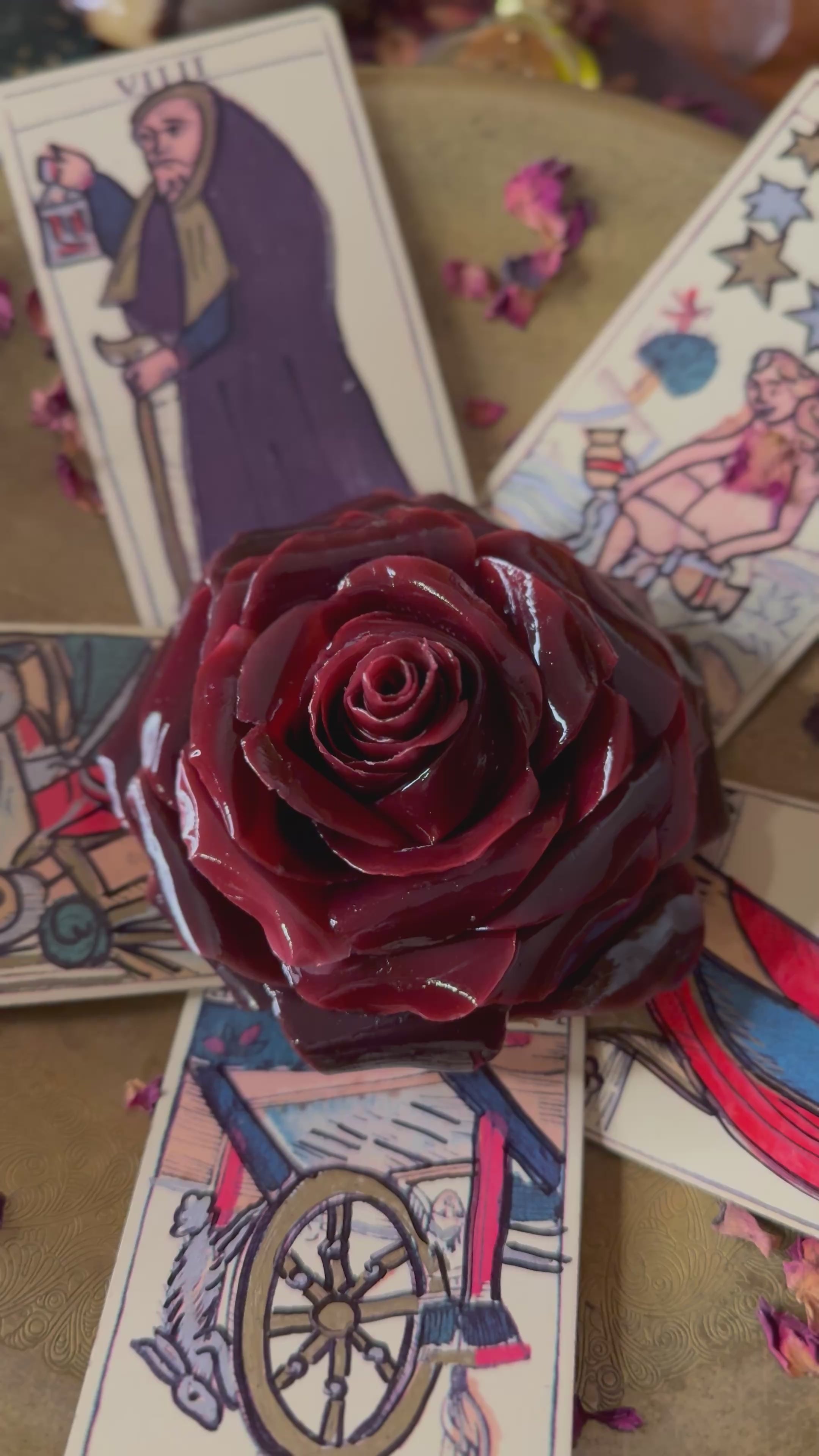 Your Deity Choice Beeswax Altar Rose (1 month wait)